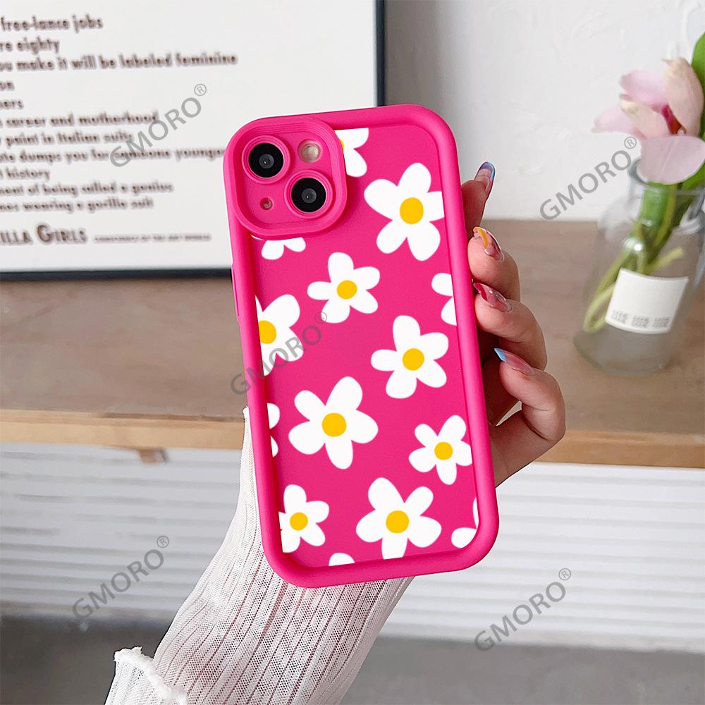 South East Asia Full Screen Black Flower Mobile Phone Case iPhone17 Girls High Value Apple 16pm Silicone Case