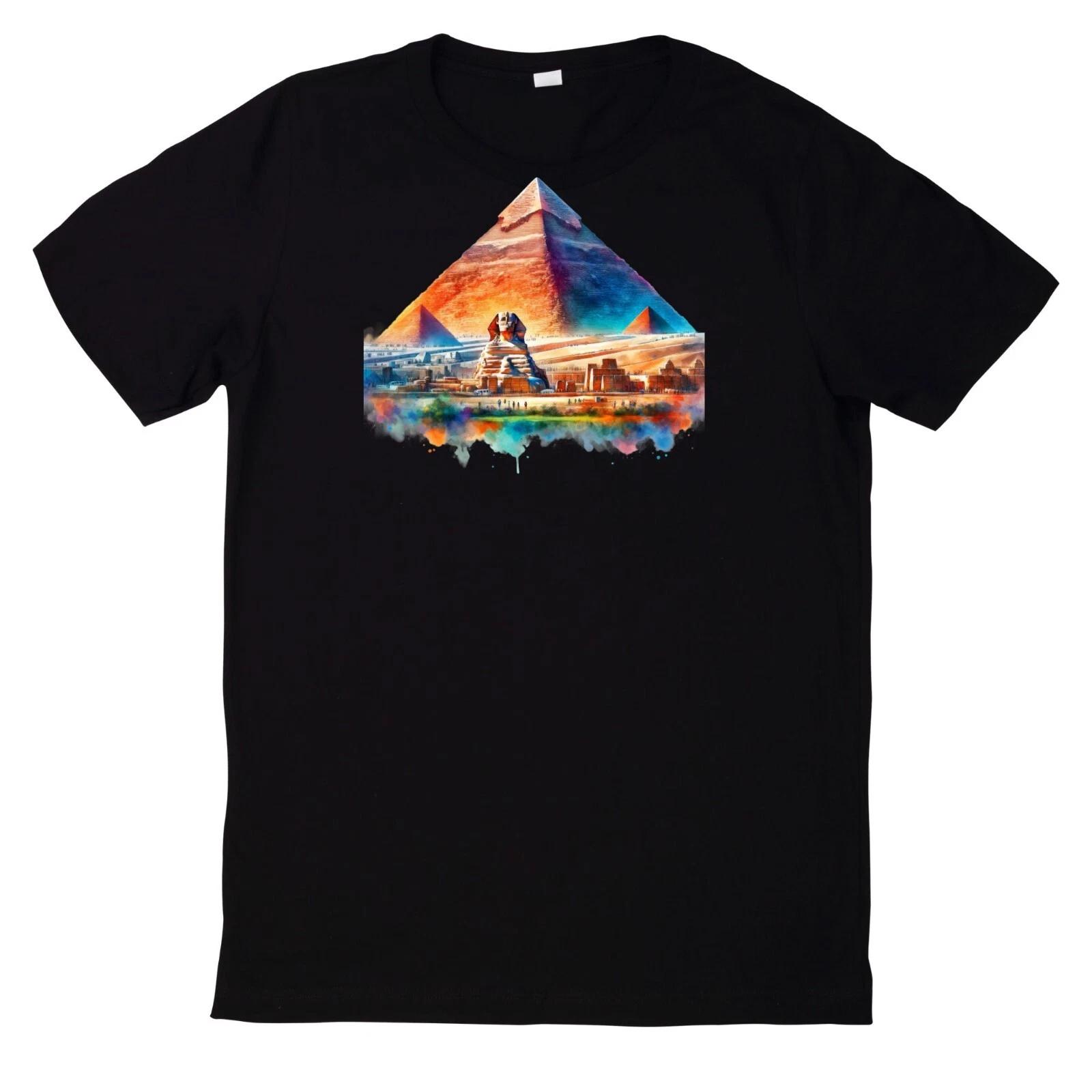 T-Shirt Aquarell Reise Sehenswürdigkeiten XXL