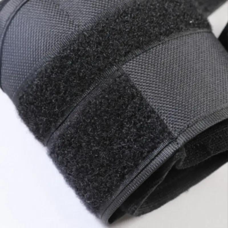 1 Pc Thickened Sponge Rugby American Football Wristband With Double Compression - Adjustable Support Wrap For Wrist Protection