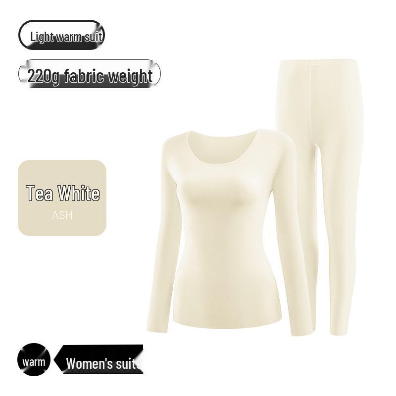 "7A Antibacterial Women's & Men's Light Warm Seamless Thermal Underwear - Slim Fit Autumn Clothes & Pants"