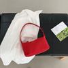 New Women Small Square Bag Baguette Nylon Handbag Korean Style Simple Candy Color Underarm Bag Guangzhou High Quality Bag