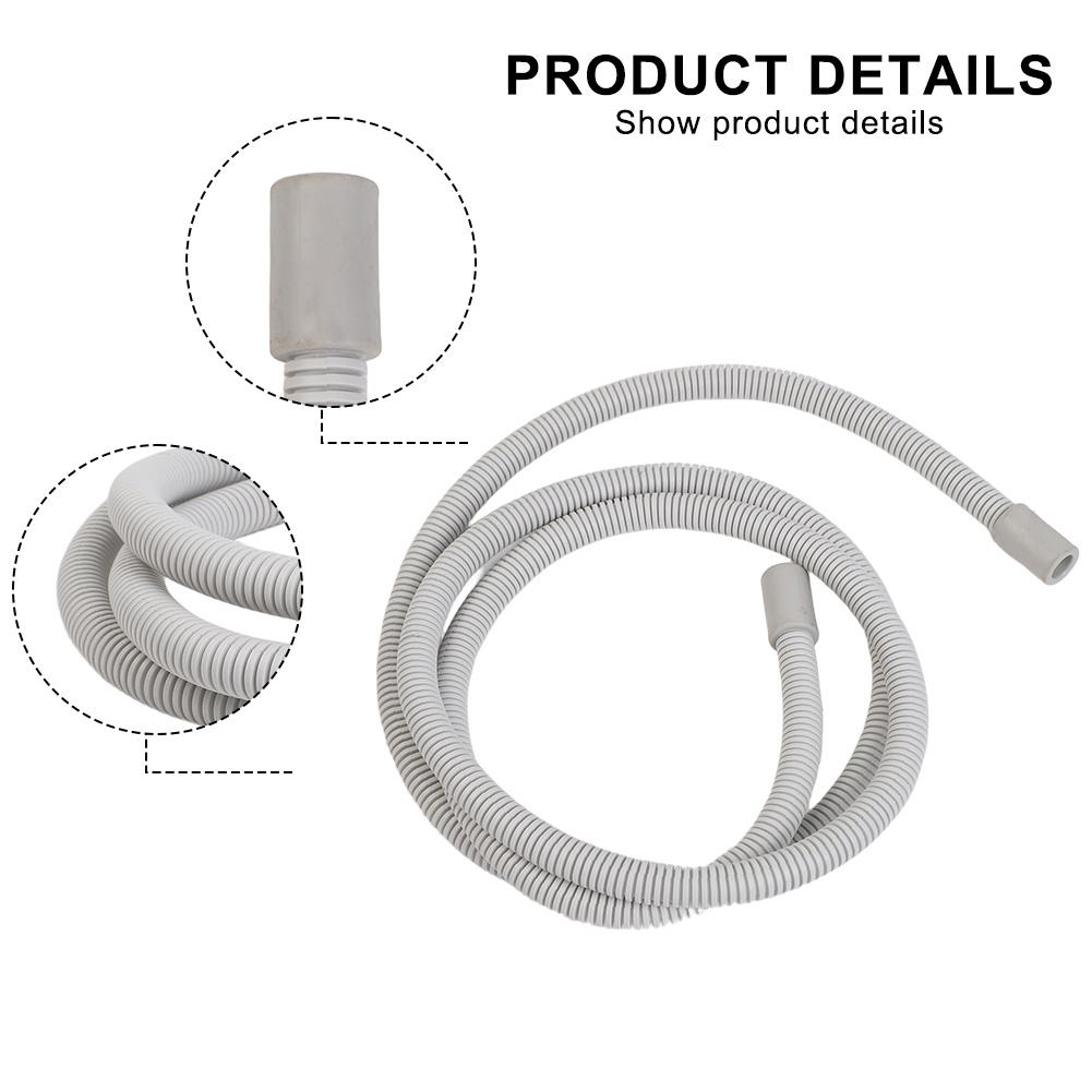1.5/2M Drainage Pipe Water Hose Extension Pipe For Midea For Haier For Siemens Dryers Bathroom Accessories