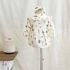 Herbstblumen Langarm Baby Mädchen Body: 100 Tage, Ganzer Monat, Ein Jahr Outfit