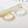 Cute Simple Heart Rings for Women Men Stainless Steel Gold Color Love Finger Rings Couple Wedding Jewelry Christmas 2026 Gift