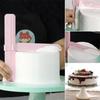 Cake Scraper Smoother Adjustable Fondant Spatulas Cake Edge Smoother Cream Decorating DIY Bakeware Tableware Kitchen Cake Tool