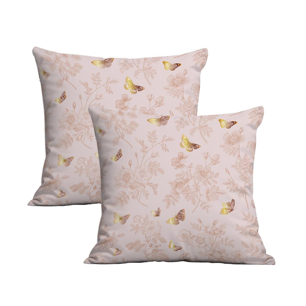 New Creative European Retro Floral Pillowcase Double-sided Printed Home Cushion Pillowcase Multiple Styles Available