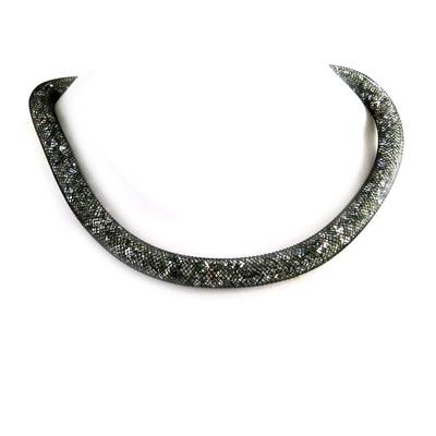 [M1924] - Gray 'Joyaux' Designer Necklace
