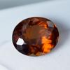 Natural Orange Sapphire Loose Gemstone Oval Cut Ceylon 8.51 Ct September Birthday Birthstone