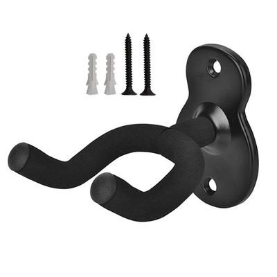 Metall Gitarhengekrok Veggfeste Sklisikker Holder Stativ for Gitar Ukulele Fiolin Bassgitar Instrumenttilbehør