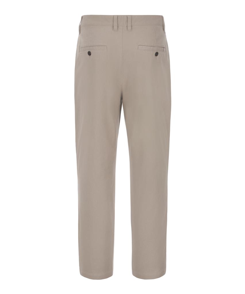 KULTE Brushed Tapered Spandex Chino Pants Beige