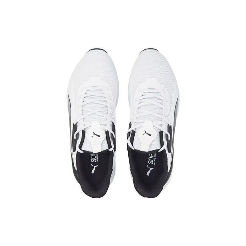 PUMA Softride Premier Ombre Breathable Running Shoes Men Black White 376189-02