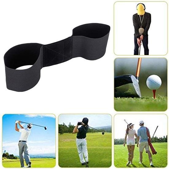 Golf Swing Training Aid Motion Correction Belt Arm Swing Trainer Arm Posture Corrector Golf Swing Correcting Arm Band