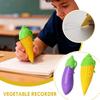 NEW Multi-functional Corn Eggplant Voice Recorder Pen for Written 2 In 1 Funny Voice Recorder Cartoon Style Press Ballpoint Pen
