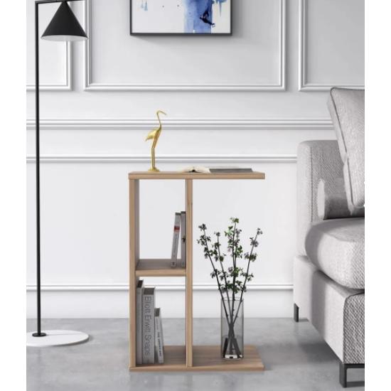 

Приставной столик Slot с полками Дуб