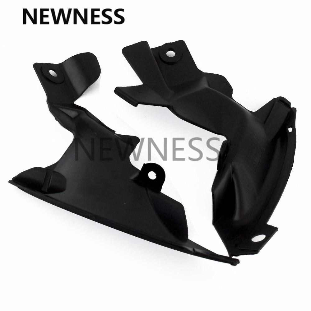 Right & Left Air Duct Trim Ram Cover Fairing For Yamaha YZf R1 2007 2008 YZfr1 Air Intake Inlet Duct Tube Cover Plastic Parts
