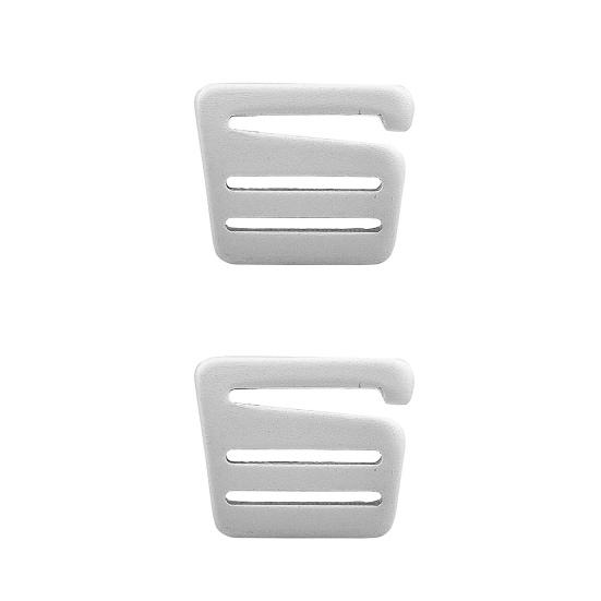 

2 шт., пряжка для рюкзака, быстрая регулировка, дорожная сумка из алюминиевого сплава, затягивающаяся пряжка для повседневного использования серебряный