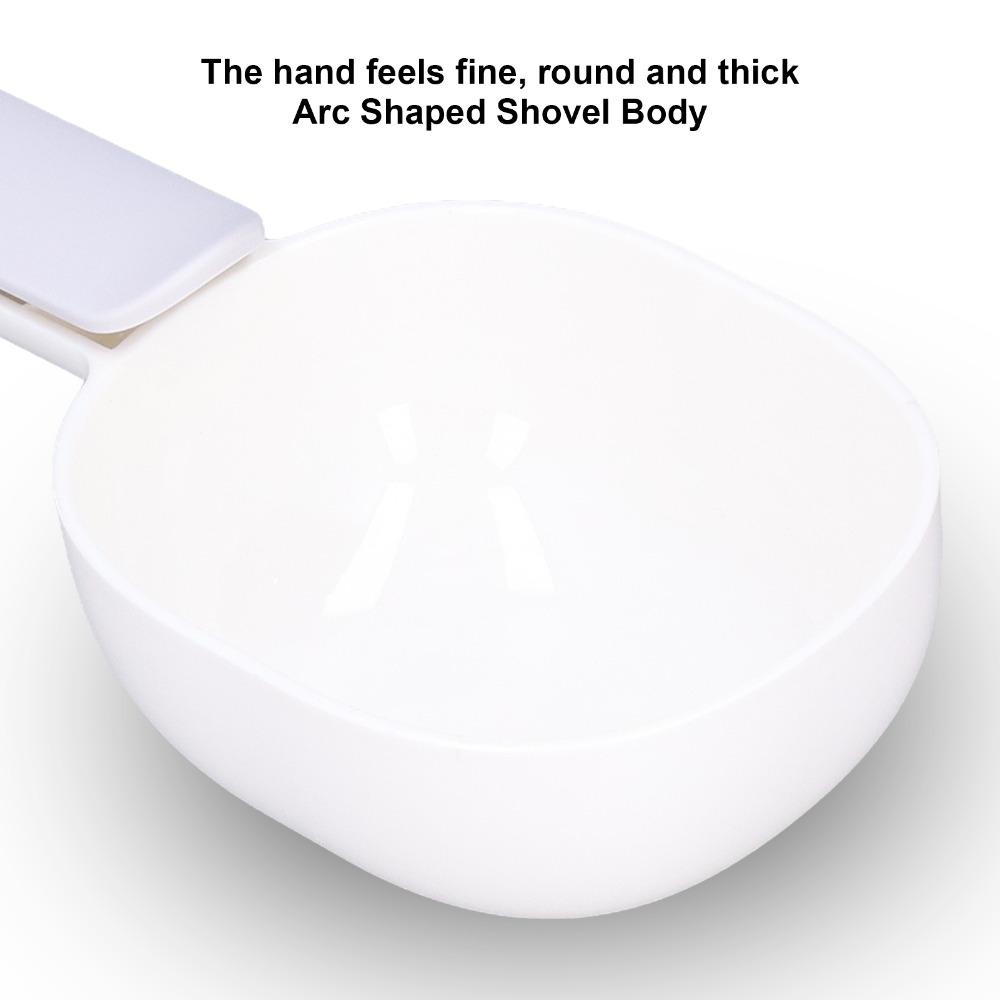 Ergonomic Handle Pet Feeding Scoop Arc Design Cat Food Shovel Compact Pet Food Spoon  for Pets
