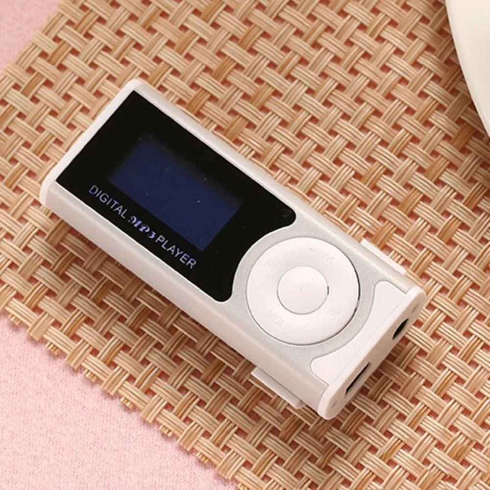 Verlustfreier tragbarer Mini-MP3-Player mit LCD-Bildschirm, Walkman für Schüler, Sport