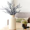 Artificial Bouquet Branches Blue Plastic Floral Garland for Christmas Wreaths and Party Decoration