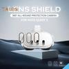 Camera Lens Protector Thin 9H Tempered Glass Anti-Scratch 360-Degree Full Coverage Camera Screen Protector Cover for Meta Quest 3
