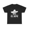 El Jefe Day Of The Dead Tee, Vintage Art Graphic T-Shirt, Unisex Cotton Shirt