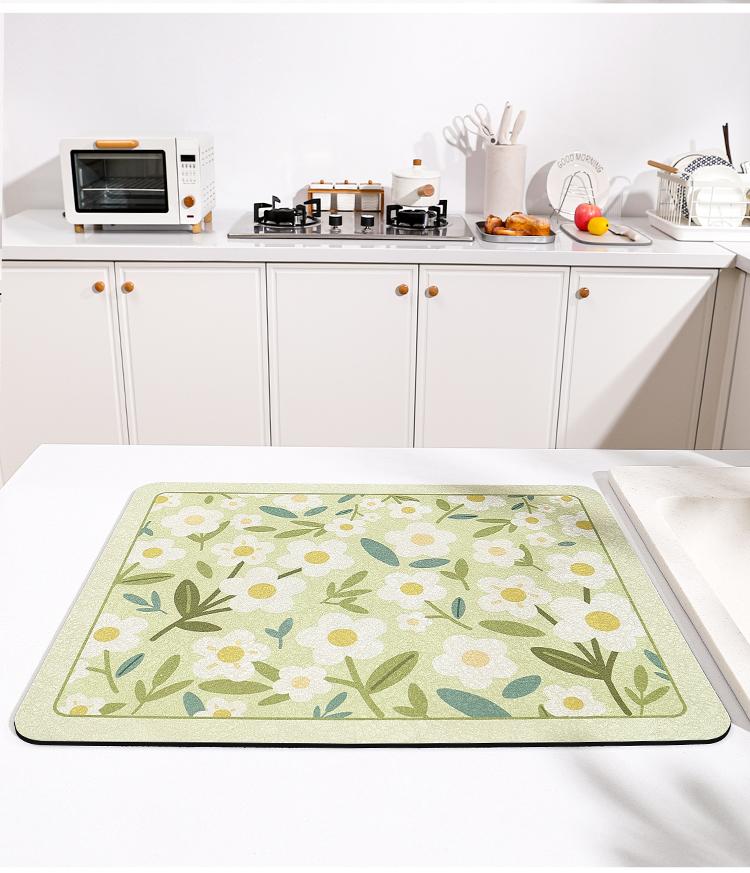 Kitchen Absorbent Drain Mat