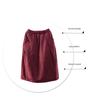 Retro Plus Size Mid-Length A-Line Skirt - Flattering, Versatile, and Artistic Design
