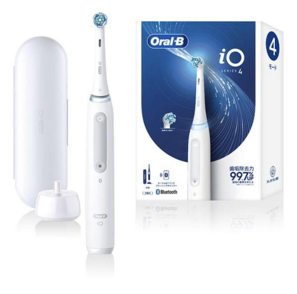 Electric Toothbrush iO Series iO4 Quite White Brown iOG41A61KWT