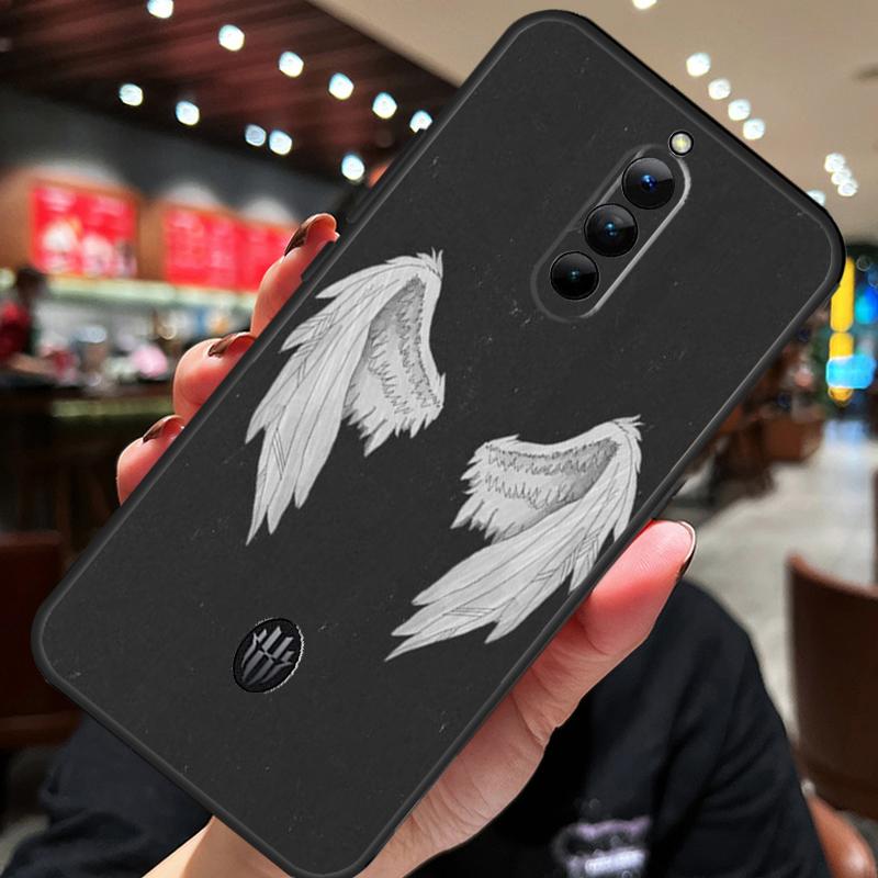 Fantasy Angel Girl Wings Phone Case For Nubia Red Magic 8 Pro 8S Pro Plus 5G 5S 6S 6R 7S 6 7 9 Pro Plus Back Cover