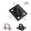 Black Stainless Steel Ceiling Mount Rotating Hook for Projector Screens