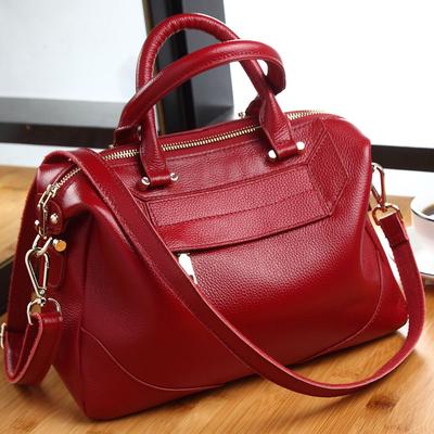 Moda Nova Bolsa de Mão Ombro Couro de Vaca Transversal Diagonal Bolsa Feminina