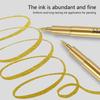3Pcs Metallic Paint Marker Pen Water Resistant Paint Pen For Art Illustrations Card Making Scrapbooking Drawing