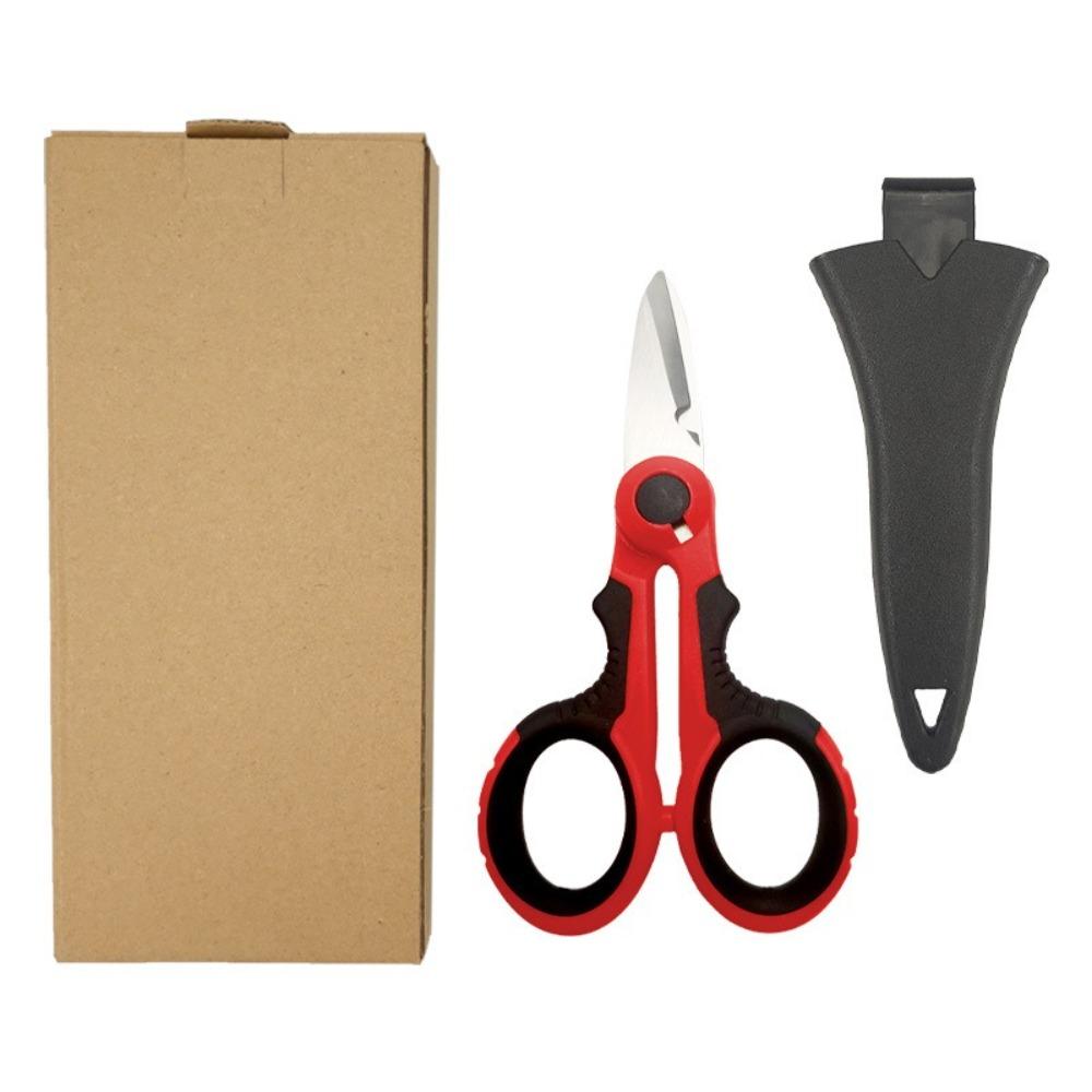 High Carbon Steel Scissors Hand Tool Electrician Scissors Fishing Scissor  Fishing Tool