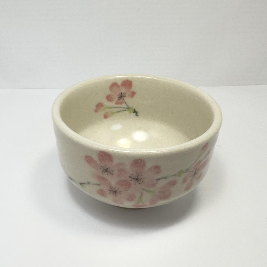 Mino Ware Sakura Type 1 Matcha Bowl Chawan Made In Japan Dia 9cm