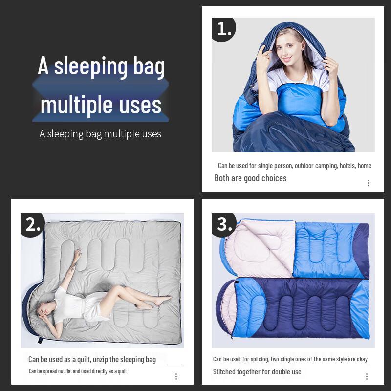 Maicaiyi Adult Thickened Extra Wide Sleeping Bag