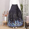 Chinese Ming Dynasty Style Hanfu Suit Landscape Painting Horse-face  Skirt Daily Set