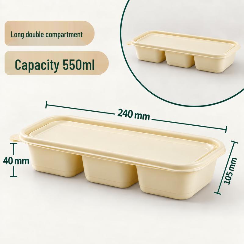 Jane Life Biodegradable Cornstarch Disposable Lunch Box