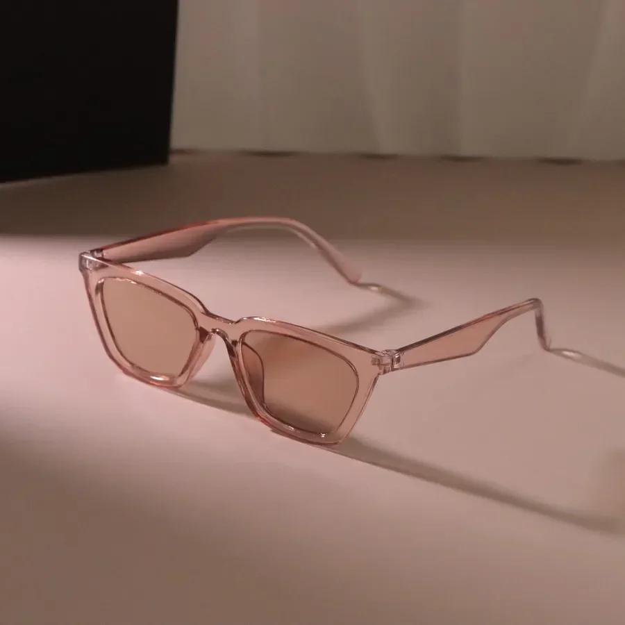 Casual Small Frame Square Sunglasses Women Men Sun Glasses Female Mirror Colors Designer Brand Fashion Luxurious Eyewear