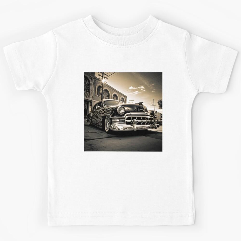 Lowrider Classic Car Kids T-Shirt 140