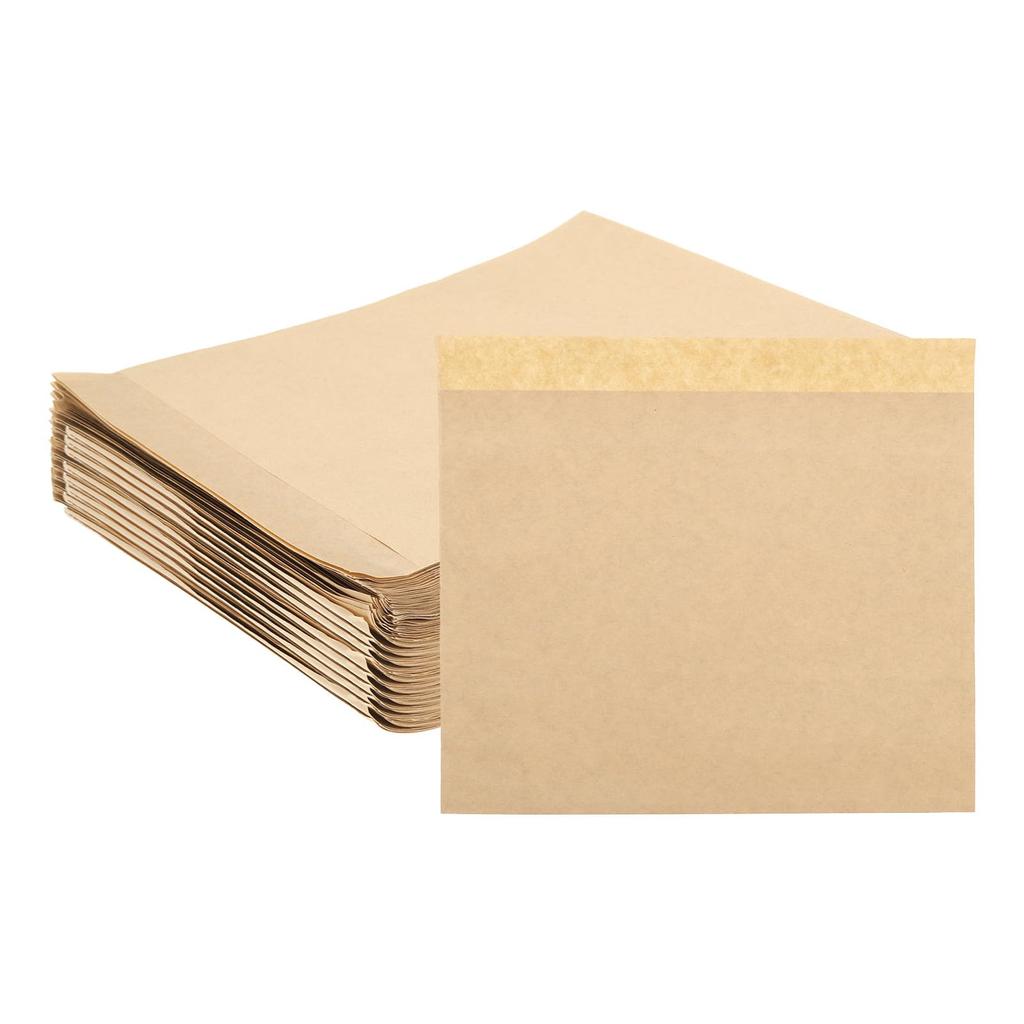 Uxcell Kraft Paper Sandwich Greaseproof Paper Cookie Paper Snack Lunch Bags for Home Bakery X 15 400 Count Bags, Bags, Bags, Bread, 16.5 Cm, Brown,