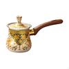 Kaffeemaschine, Schmelztiegel, -beständiger Edelstahl, Teekanne mit langem Griff, Milchaufschäumer, Wasserkocher