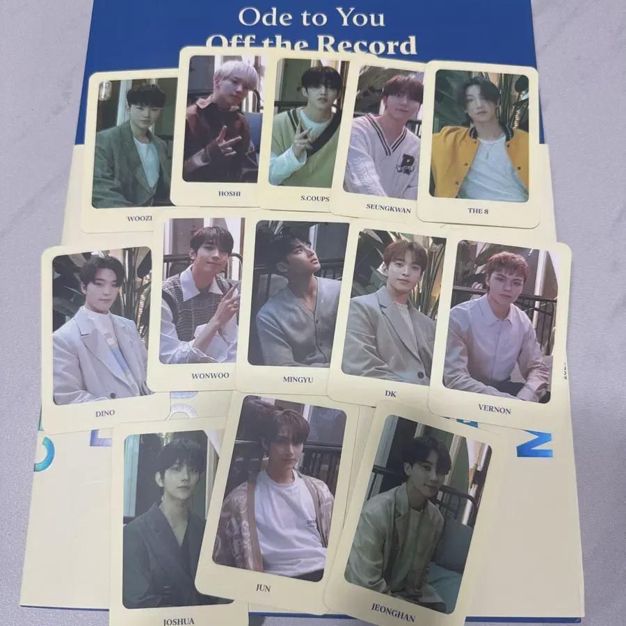 Seventeen Odtou Ode To You Off The Record Photobook