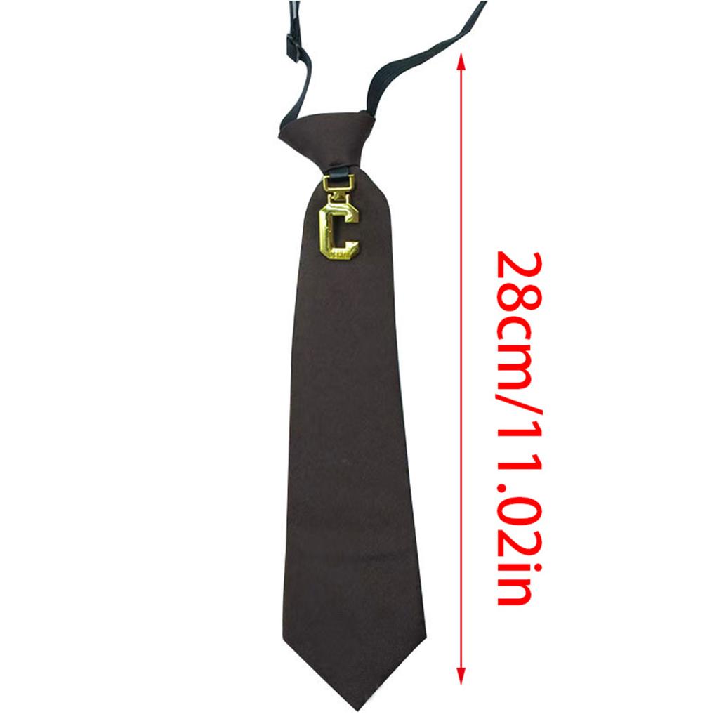 Japanese JK Necktie for Night Club Party Neck Tie Knotfree School Event Suit Tie Stage Performances Costume Tie Neckwear