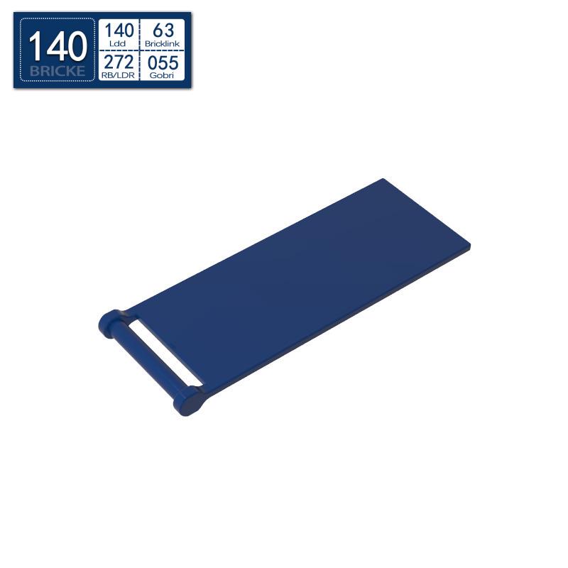 BRICKE 30292/35252/72154 Flag Piece 3x7 Building Block Compatible with LEGO