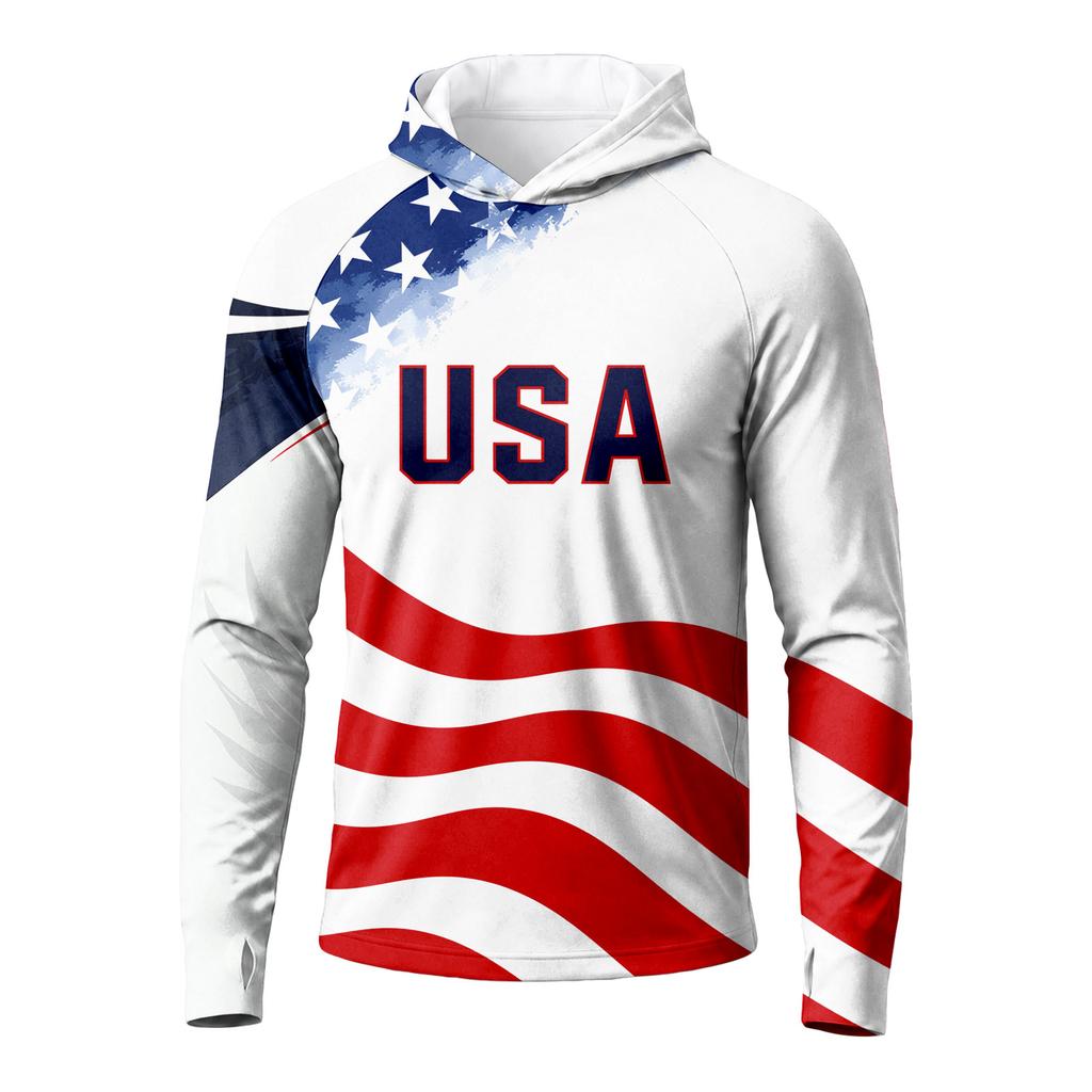 Men's Long Sleeve Quick-Dry Sun T-Shirt for Sports Outdoor Running