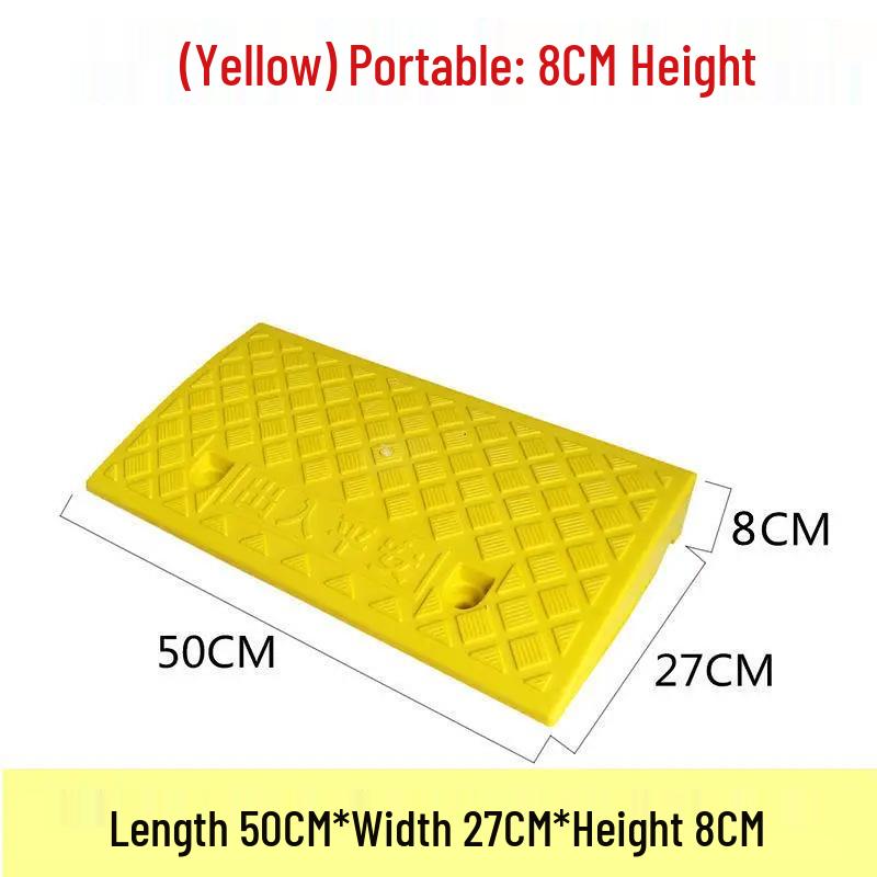 Plastic Car Curb Ramp Threshold Mat for Road Climbing