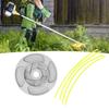 1pcs/3pcs Circular Shape Trimmer Head Replacement Universal Fit Grass Trimming Head  For Weed Eater