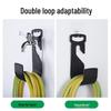 Wall-Mounted Water Hose Reel & Hanger for Car Washing and Watering