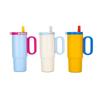 720ml Double Wall Vacuum Insulated Stainless Steel Travel Mug With Handle Car Office Outdoor Use