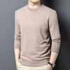 Men's Cashmere Wool Blend Crew Neck Pullover Sweater YTMTST6548
